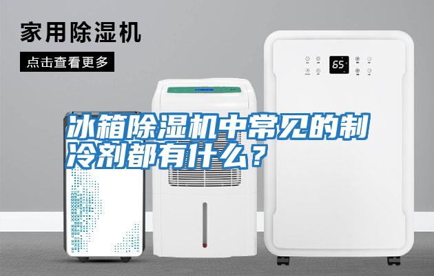 冰箱除濕機中常見(jiàn)的制冷劑都有什么？