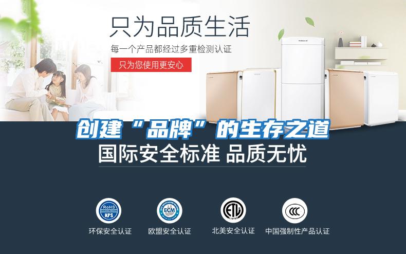 創(chuàng  )建“品牌”的生存之道
