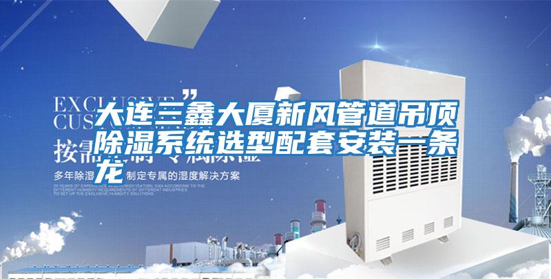 大連三鑫大廈新風(fēng)管道吊頂除濕系統選型配套安裝一條龍