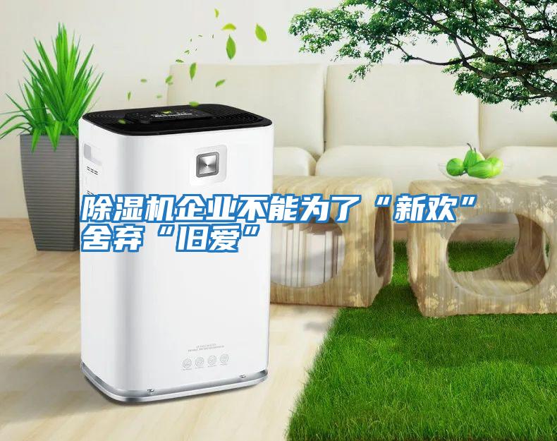 除濕機企業(yè)不能為了“新歡”舍棄“舊愛(ài)”