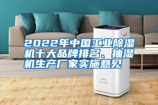 2022年中國工業(yè)除濕機十大品牌排名、抽濕機生產(chǎn)廠(chǎng)家實(shí)施意見(jiàn)