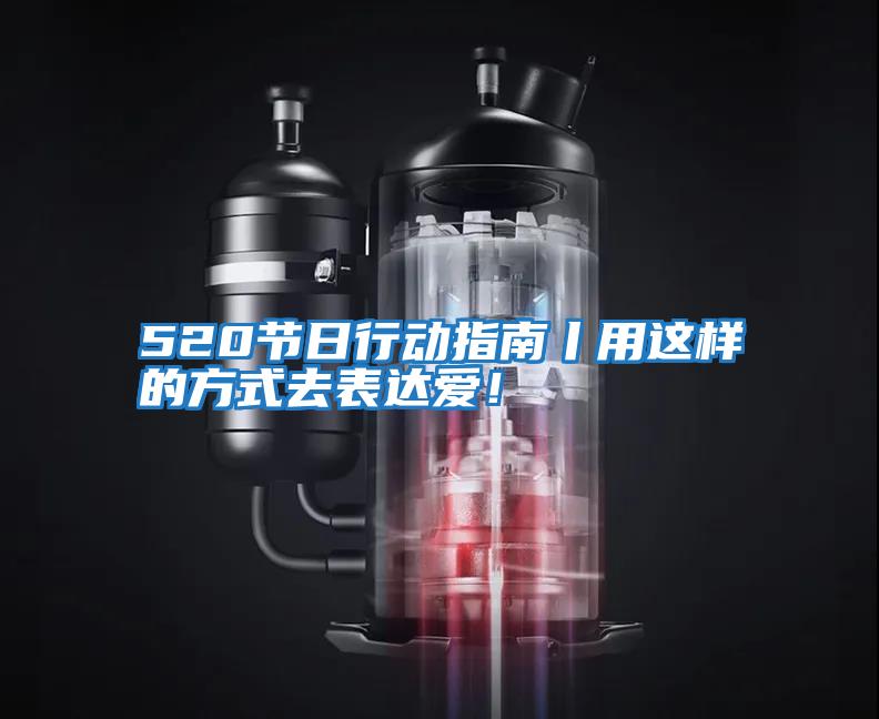 520節日行動(dòng)指南丨用這樣的方式去表達愛(ài)！