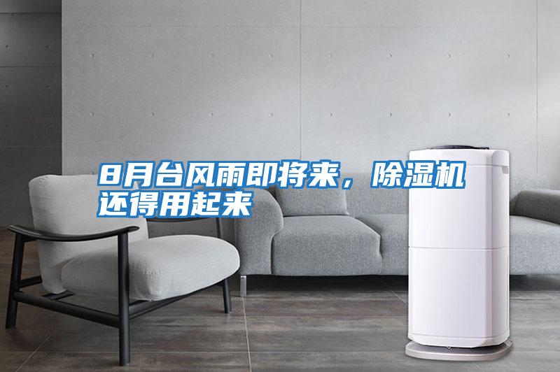 8月臺風(fēng)雨即將來(lái)，除濕機還得用起來(lái)