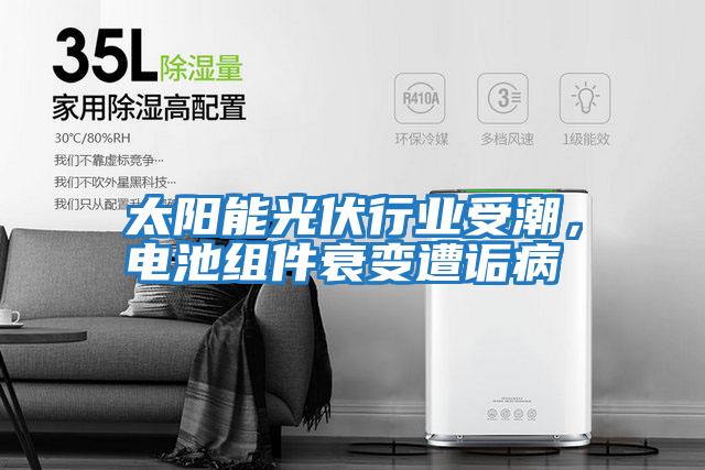 太陽(yáng)能光伏行業(yè)受潮，電池組件衰變遭詬病