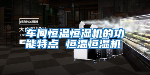 車(chē)間恒溫恒濕機的功能特點(diǎn) 恒溫恒濕機