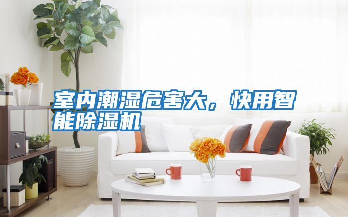 室內潮濕危害大，快用智能除濕機