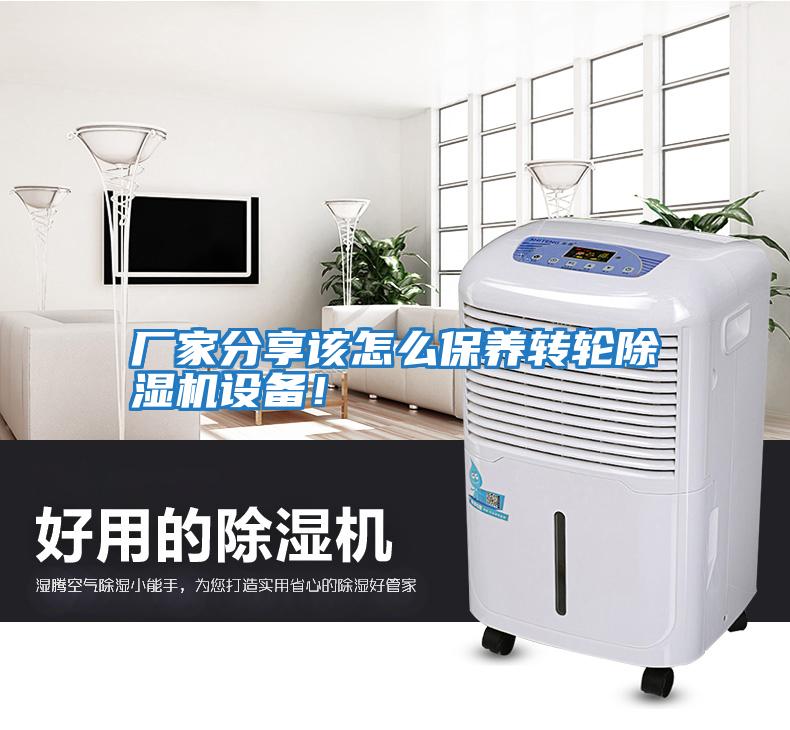 廠(chǎng)家分享該怎么保養轉輪除濕機設備！