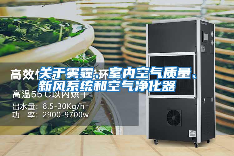 關(guān)于霧霾、室內空氣質(zhì)量、新風(fēng)系統和空氣凈化器