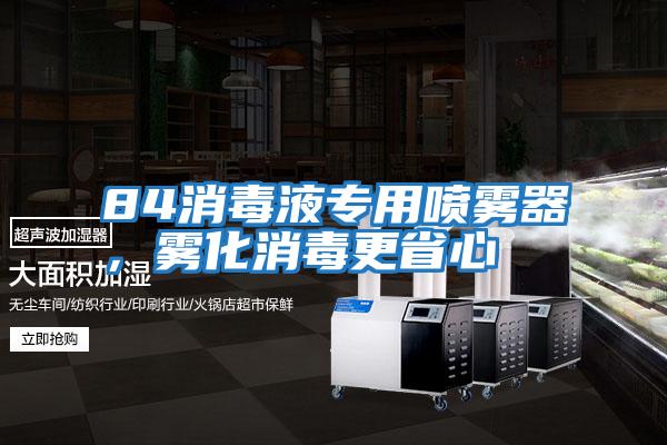 84消毒液專(zhuān)用噴霧器，霧化消毒更省心