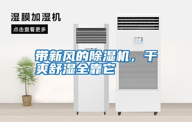 帶新風(fēng)的除濕機，干爽舒濕全靠它
