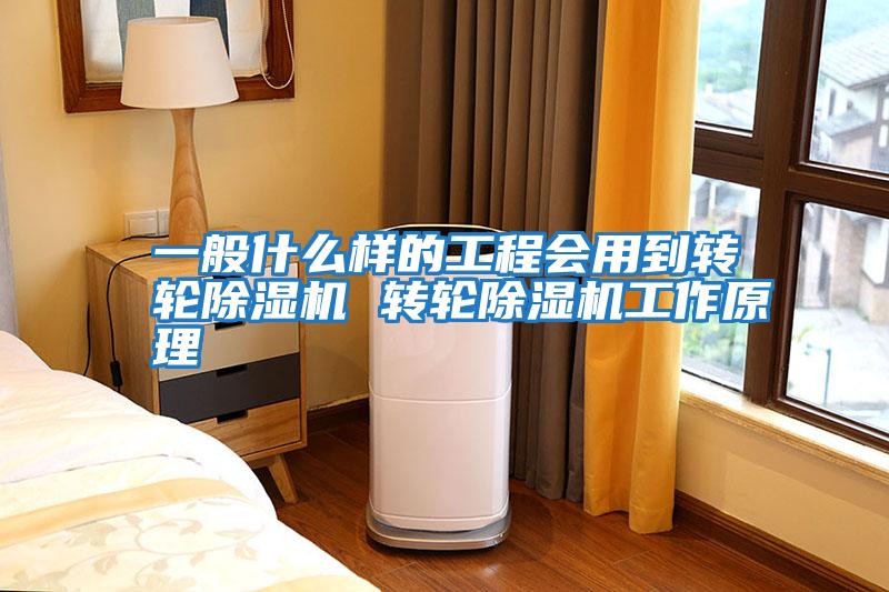 一般什么樣的工程會(huì )用到轉輪除濕機 轉輪除濕機工作原理