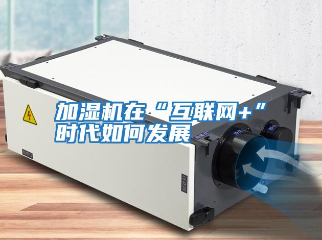 加濕機在“互聯(lián)網(wǎng)+”時(shí)代如何發(fā)展