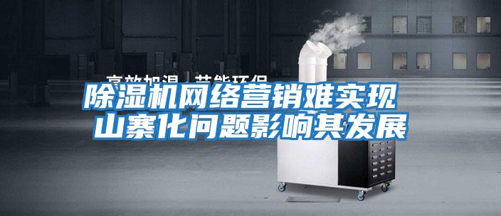 除濕機網(wǎng)絡(luò )營(yíng)銷(xiāo)難實(shí)現 山寨化問(wèn)題影響其發(fā)展