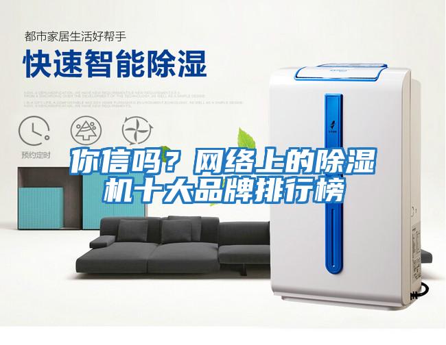 你信嗎？網(wǎng)絡(luò )上的除濕機十大品牌排行榜