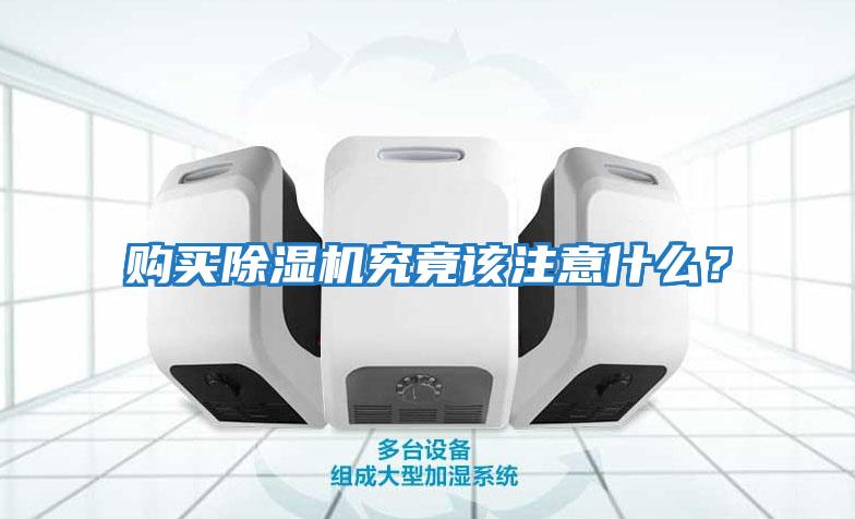 購買(mǎi)除濕機究竟該注意什么？