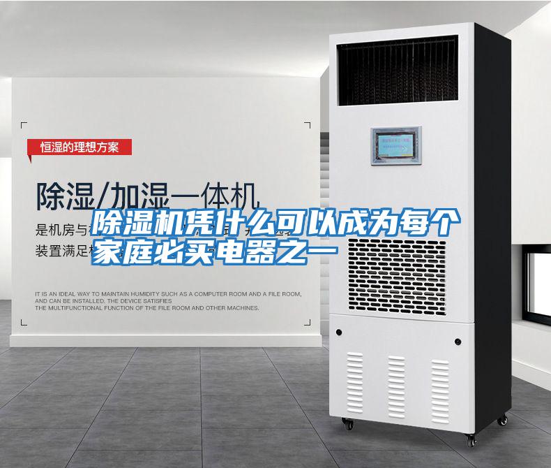 除濕機憑什么可以成為每個(gè)家庭必買(mǎi)電器之一