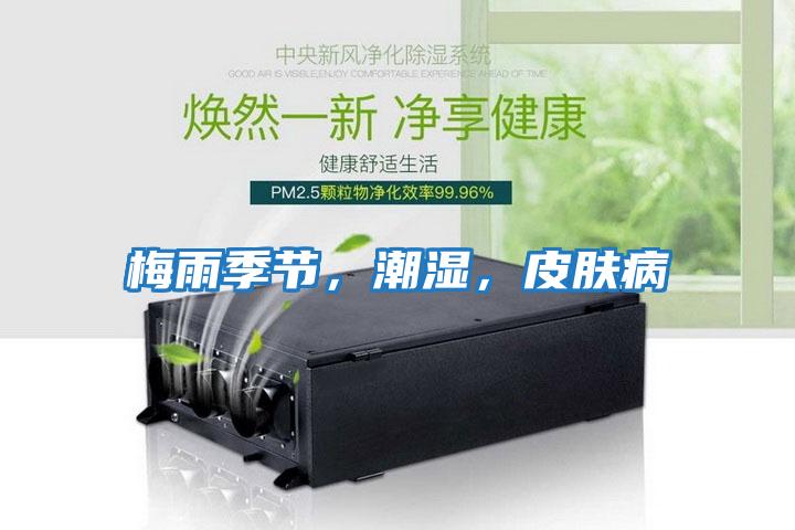 梅雨季節，潮濕，皮膚病
