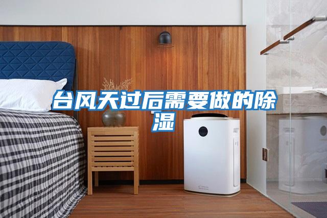 臺風(fēng)天過(guò)后需要做的除濕