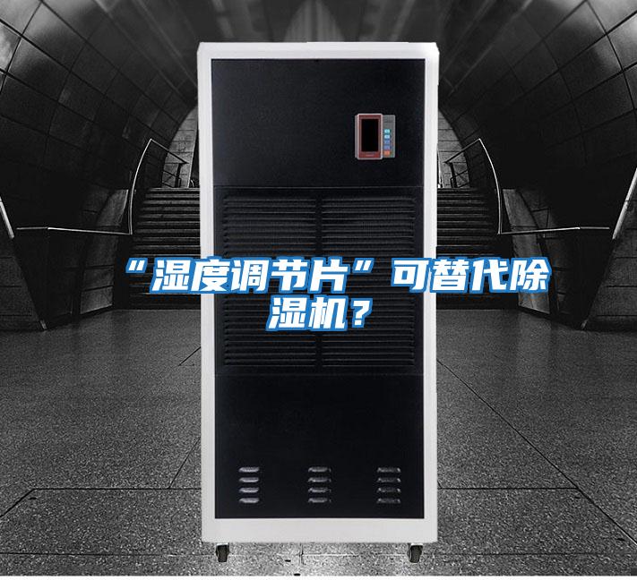 “濕度調節片”可替代除濕機？