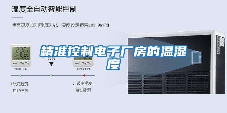 精準控制電子廠(chǎng)房的溫濕度