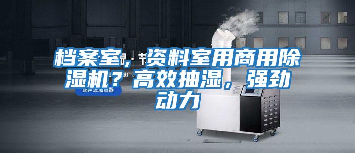 檔案室，資料室用商用除濕機？高效抽濕，強勁動(dòng)力