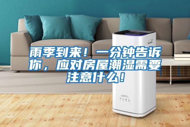 雨季到來(lái)！一分鐘告訴你，應對房屋潮濕需要注意什么！