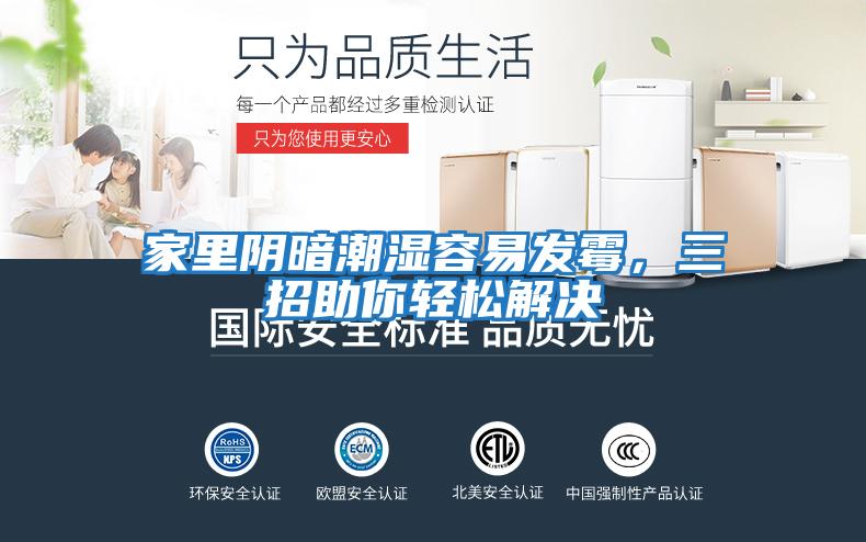 家里陰暗潮濕容易發(fā)霉，三招助你輕松解決