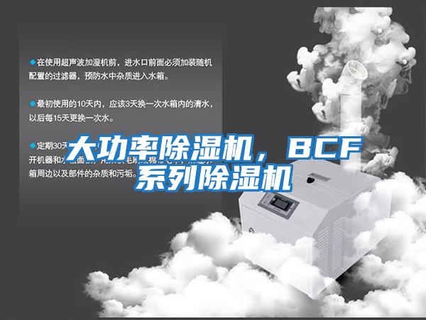 大功率除濕機，BCF系列除濕機