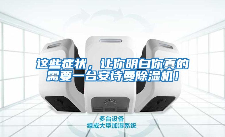 這些癥狀，讓你明白你真的需要一臺安詩(shī)曼除濕機！