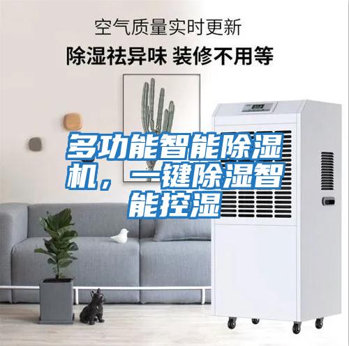 多功能智能除濕機，一鍵除濕智能控濕