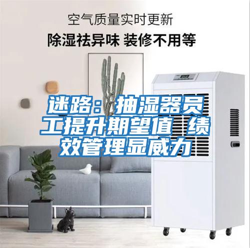 迷路：抽濕器員工提升期望值 績(jì)效管理顯威力