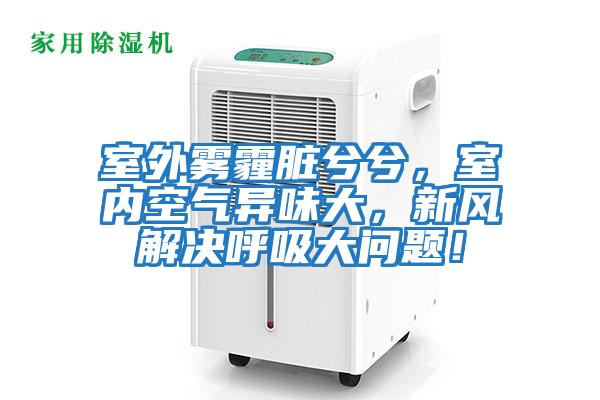 室外霧霾臟兮兮，室內空氣異味大，新風(fēng)解決呼吸大問(wèn)題！