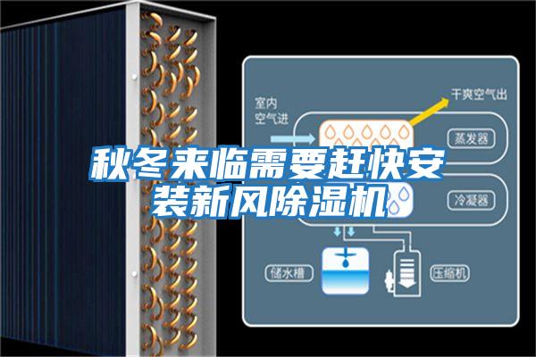 秋冬來(lái)臨需要趕快安裝新風(fēng)除濕機