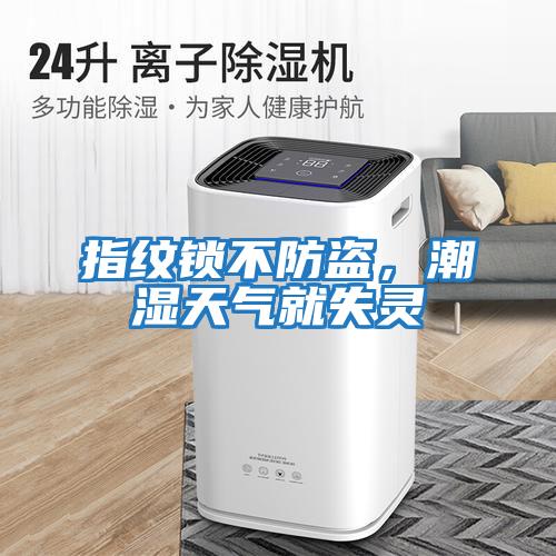 指紋鎖不防盜，潮濕天氣就失靈