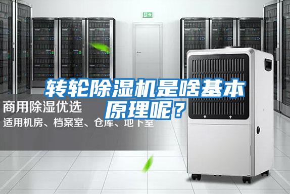 轉輪除濕機是啥基本原理呢？