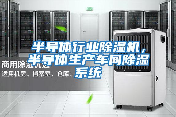 半導體行業(yè)除濕機，半導體生產(chǎn)車(chē)間除濕系統