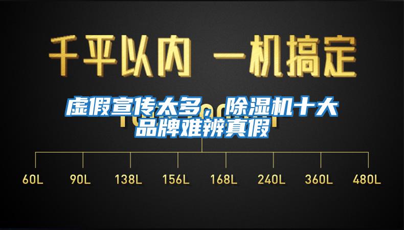 虛假宣傳太多，除濕機十大品牌難辨真假