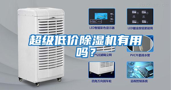 超級低價(jià)除濕機有用嗎？