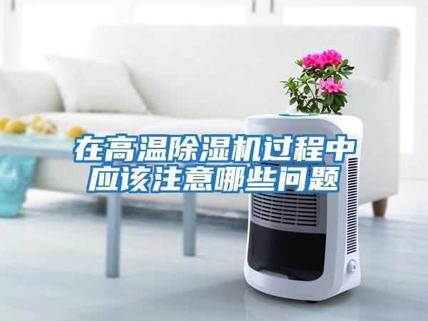 在高溫除濕機過(guò)程中應該注意哪些問(wèn)題