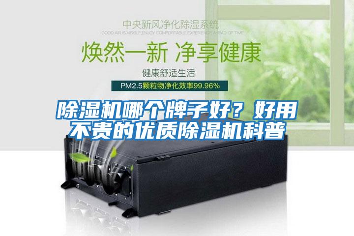 除濕機哪個(gè)牌子好？好用不貴的優(yōu)質(zhì)除濕機科普