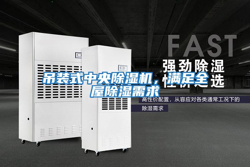 吊裝式中央除濕機，滿(mǎn)足全屋除濕需求