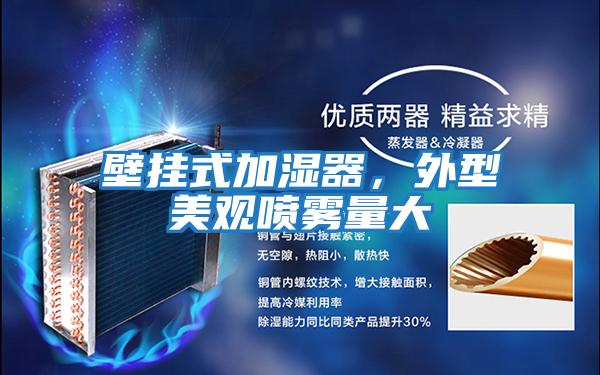壁掛式加濕器，外型美觀(guān)噴霧量大