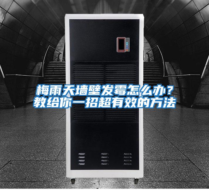 梅雨天墻壁發(fā)霉怎么辦？教給你一招超有效的方法