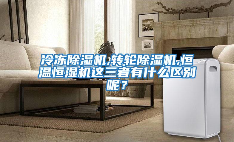 冷凍除濕機,轉輪除濕機,恒溫恒濕機這三者有什么區別呢？
