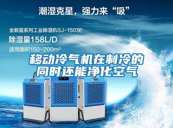 移動(dòng)冷氣機在制冷的同時(shí)還能凈化空氣
