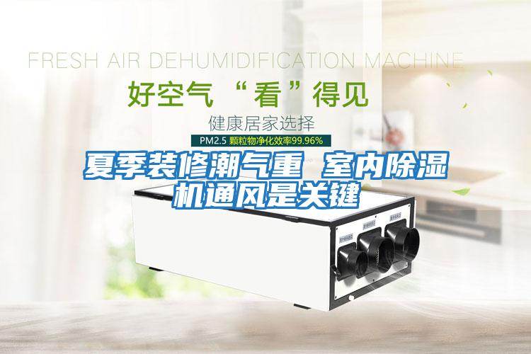 夏季裝修潮氣重 室內除濕機通風(fēng)是關(guān)鍵