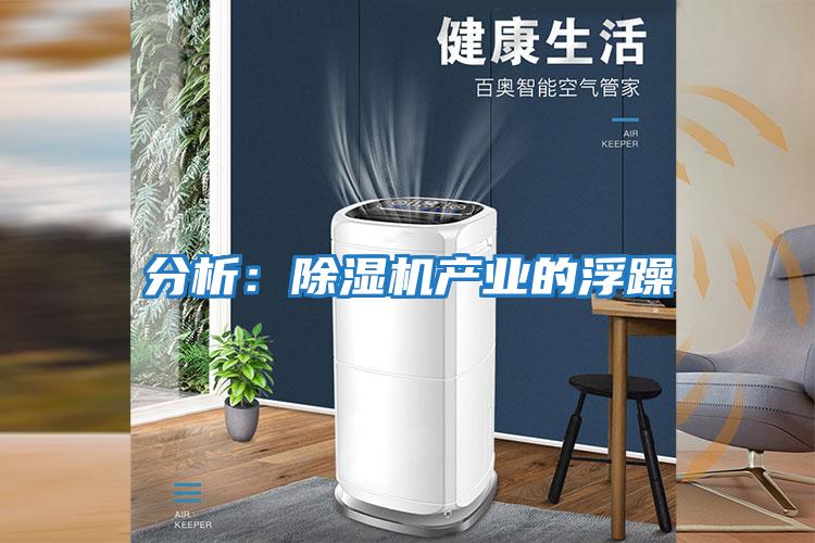 分析：除濕機產(chǎn)業(yè)的浮躁