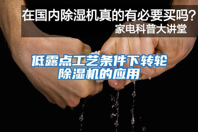 低露點(diǎn)工藝條件下轉輪除濕機的應用