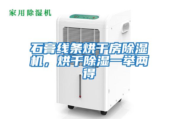 石膏線(xiàn)條烘干房除濕機，烘干除濕一舉兩得