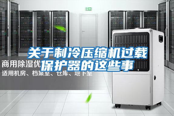 關(guān)于制冷壓縮機過(guò)載保護器的這些事
